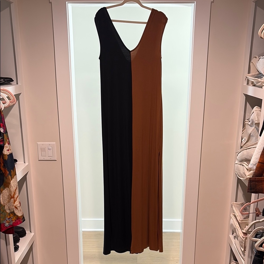 EUC Rachel Pally Two Tone Maxi Dress Sz M